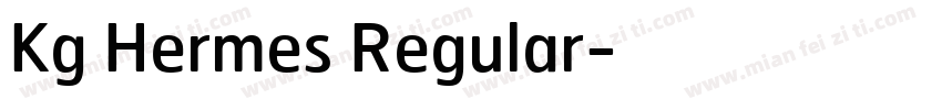 Kg Hermes Regular字体转换